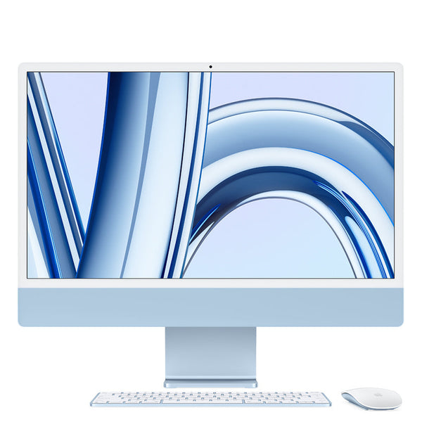 iMac 24" M3 CPU 8 cœurs GPU 10 cœurs - 8GB RAM - 512GB SSD - Clavier pavé numérique